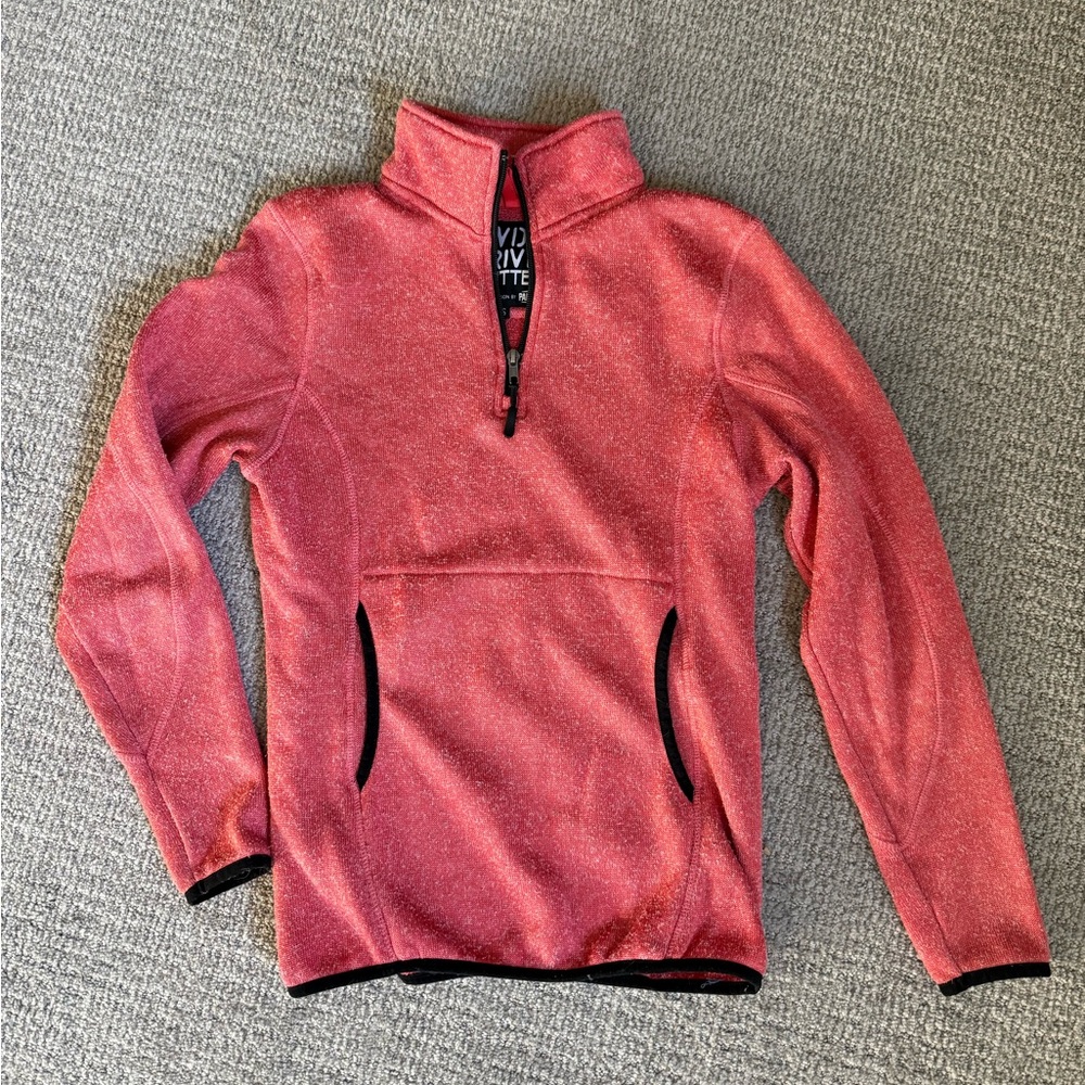 Women's Pink Quarter-Zip Jacket